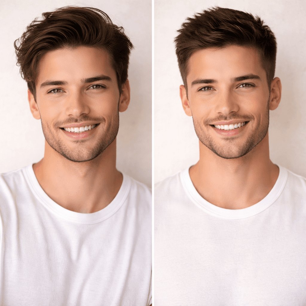 Resumo visual do teste